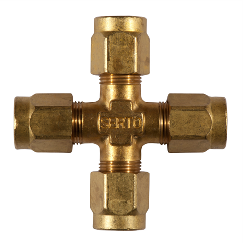 12141500 Cross union Serto cross fittings / unions