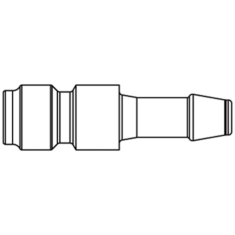 44800310 Nippel - Enkel Afsluitend - Slangpilaar Enkel afsluitende ( single shut-off) snelkoppelingen werken zonder klep in de nippel. De doorstroming wordt gestagneerd zodra de verbinding wordt verbroken. (Rectus SF series)