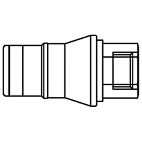 48830700 Snelkoppeling - Enkel Afsluitend - Binnendraad Snelkoppeling met enkelzijdige afsluiting gecodeerd - Rectukey. Het koppeling systeem is eenvoudig met een hand te bedienen De mechanische codering voorkomt 'verkeerde' aansluitingen en de kleurcodering maakt het ook visueel makkelijk herkenbaar welke koppeling bij welke nippel hoort, wanneer er meerdere snelkoppelingen aangesloten moeten worden.