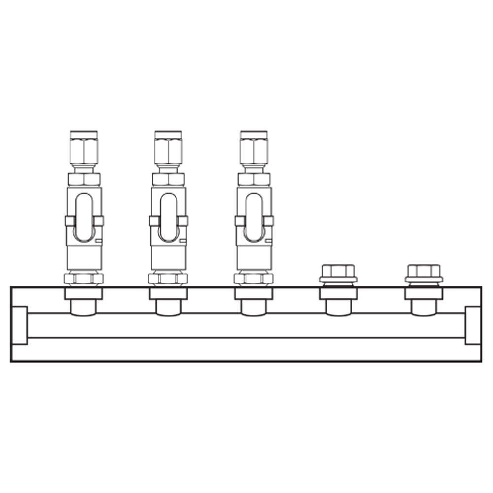 M1031300 Manifolds Brass