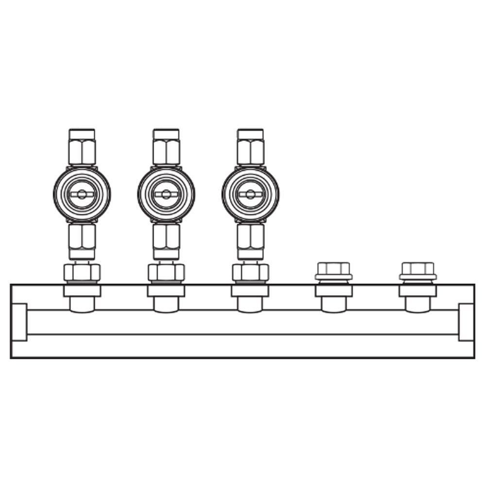 M1032000 Manifolds Brass