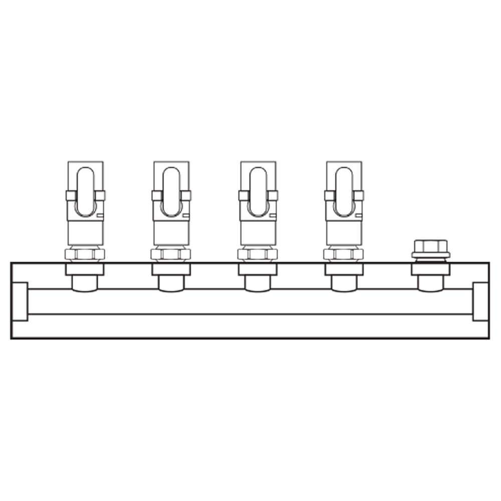 M1041000 Manifolds Brass