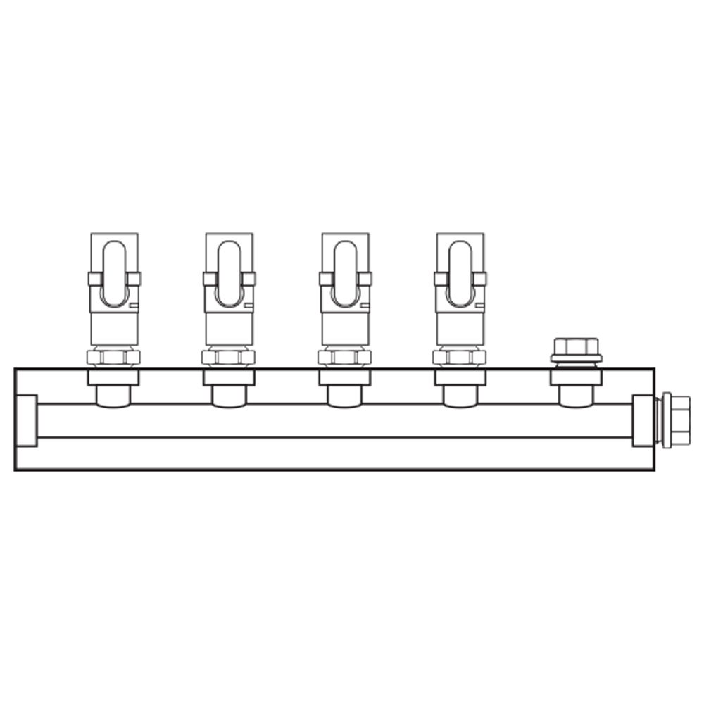 M1041001 Manifolds Brass