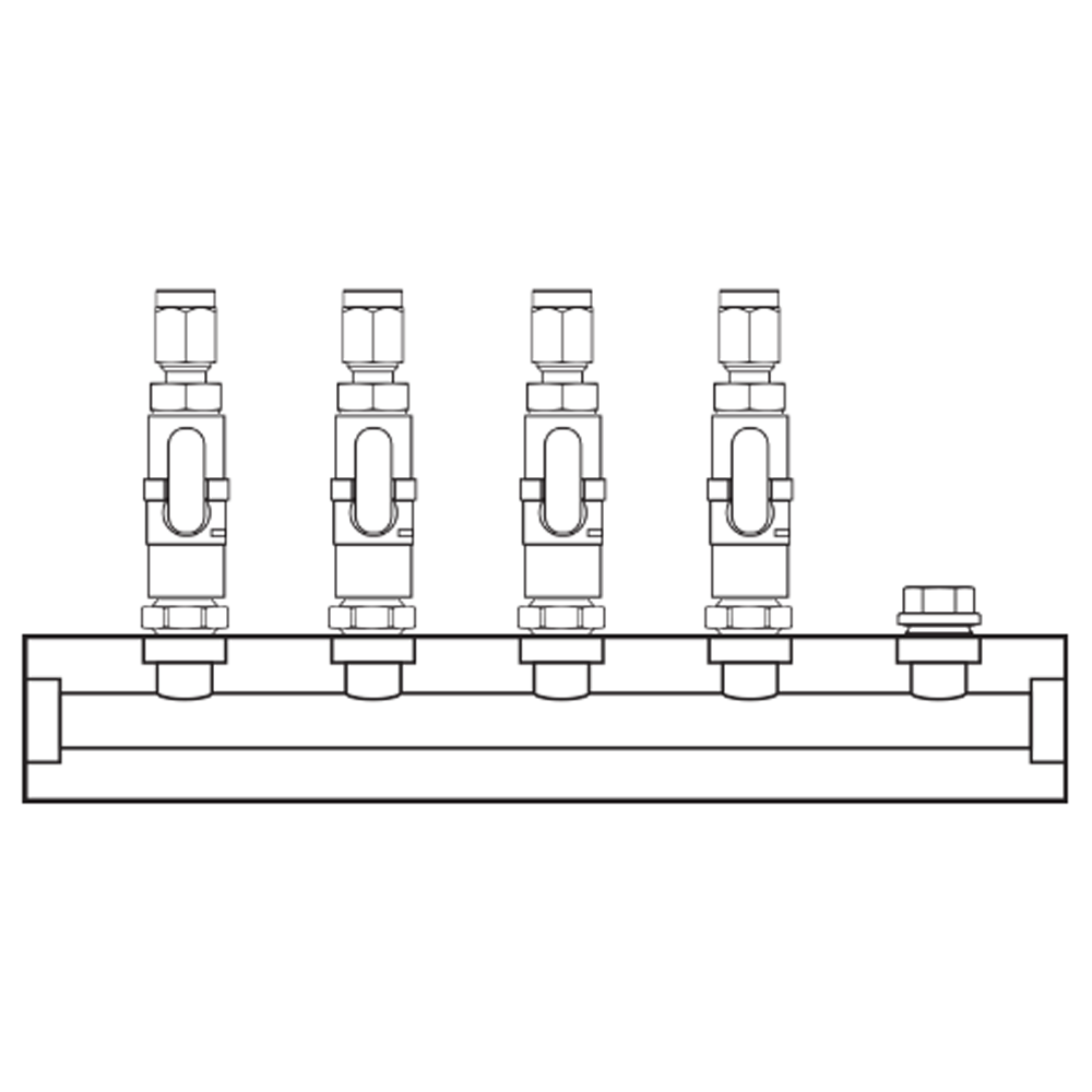 M1041200 Manifolds Brass