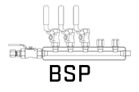 Verdeelblok RVS Gelast BSP